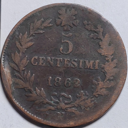 Centesimi 1862 vittorio - 1862, n