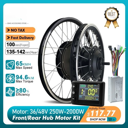 Kit conversione bici elettrica