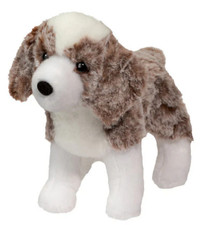 Peluche Ridley 8" rosso cane