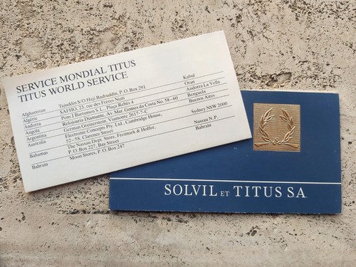 Vintage titus calypsomatic - vintage,