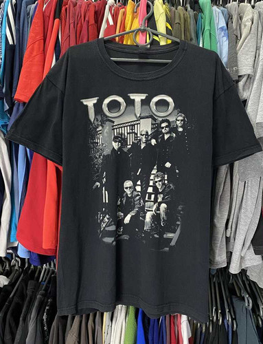 Shirt unisex band rock toto - band,