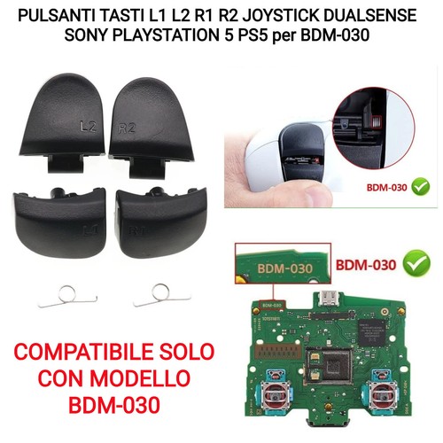 Pulsanti tasti r1 - l1, r2