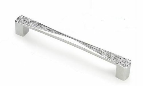 Maniglia per mobili con strass - maniglia,
