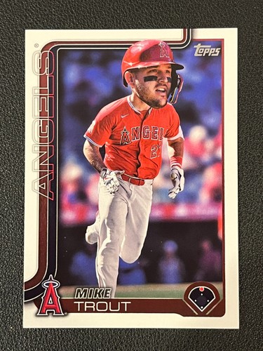 Mike trout 2025 topps - 2025, baseball