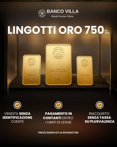Lingottino oro da - lingottino, d'oro