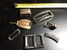 7 FIBBIE E ACCESSORI X CINTURE COSI COME IN FOTO