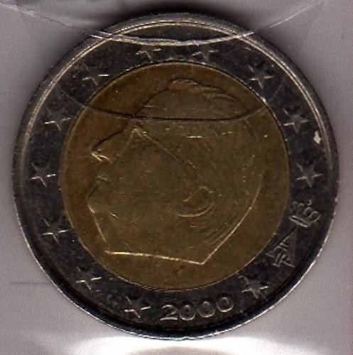 E204 moneta coin belgio 2 - e204,