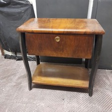 MOBILE DECÒ PORTA GIRADISCHI CON ZAMPE MOSSE E IMPIANTO NON COEVO, anni '30/40