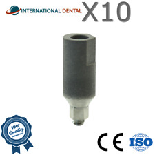 10 Corpo Scansione Titanio CAD/CAM Libreria Dentale Slim Int Hex 2.0 Exocad/3Shape