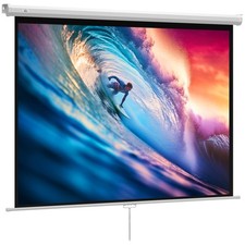 HOMCOM Telo per Proiettore 84"