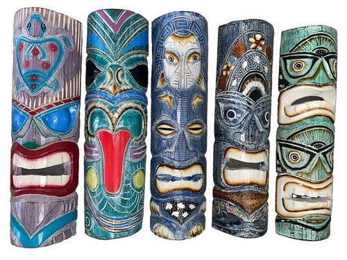 Set maschera tiki - maschera,