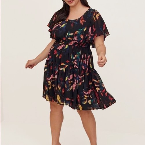 Mini abito chiffon - mini,