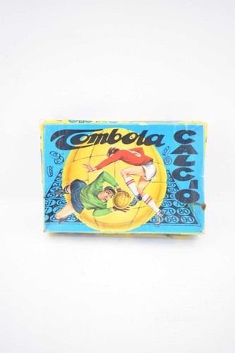 Gioco vintage tombola calcio - gioco,