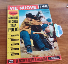 "Vie Nuove"-48 1958-Emilio Zola-Mistero di via Monaci-Fanfani-