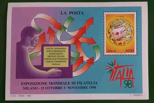 Italia 1998 foglietto la - 1998:,