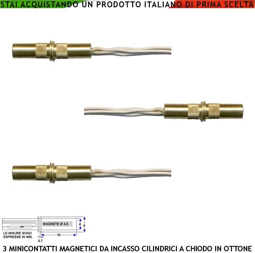 Contatti magnetici piccoli - magnetici,