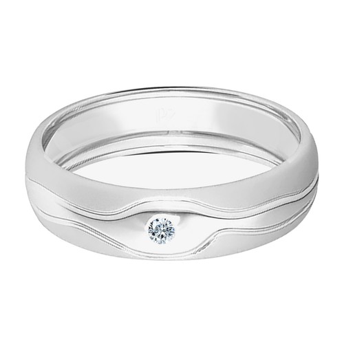 Anello uomo forma rotonda - anello,