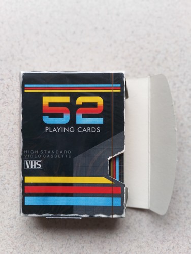 Carte gioco vhs playing - gioco,