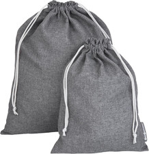 Borsa Porta Vestiti – Set Da 2 Accessori Da Viaggio – Salvaspazio Valigia in Pol