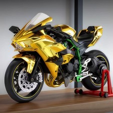 Moto pressofusa in lega oro
