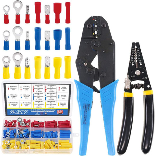 Pinza crimpatrice cricchetto - pinza,