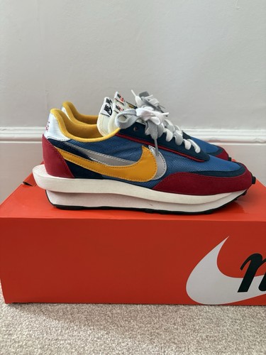 Nike sacai waffle varsity - x,