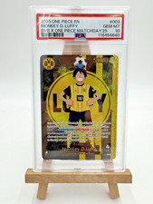 2025 ONE PIECE x BVB Monkey D. Rufy carta promozionale ST13-003 PSA 10 GEM MINT