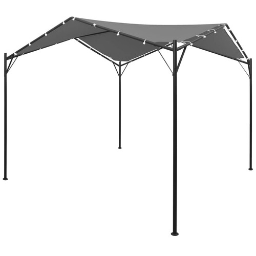 Vidaxl gazebo 4x4 antracite - 4x4, m