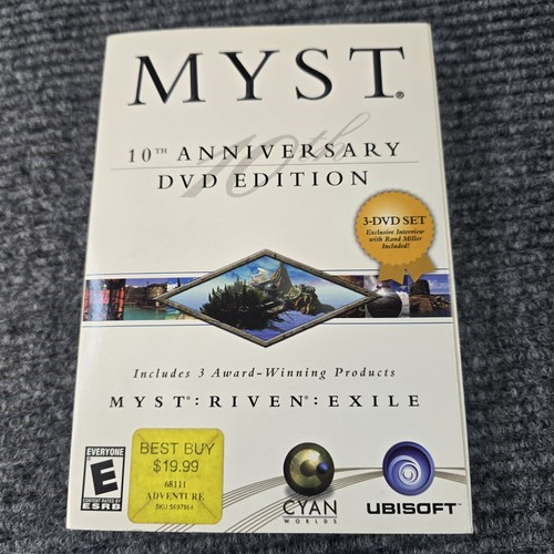 Myst 10th anniversary dvd - 10th,