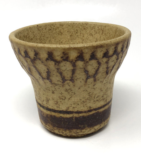 Vintage fat lava planter pot - vintage,
