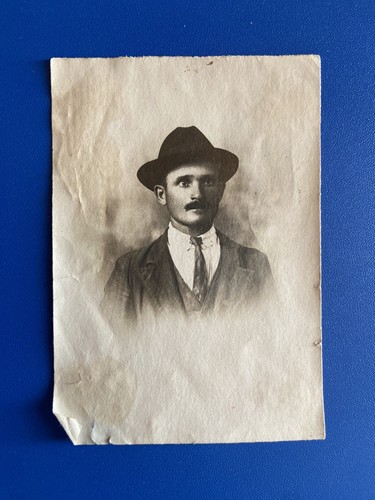 Foto storica volto uomo - storica,