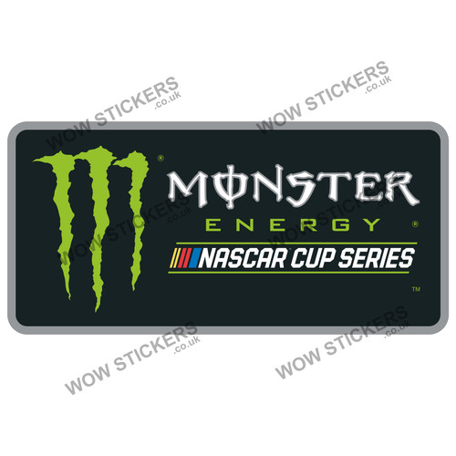 Adesivo monster energy nascar - monster,