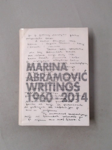 Marina abramovic writings - abramovic:,