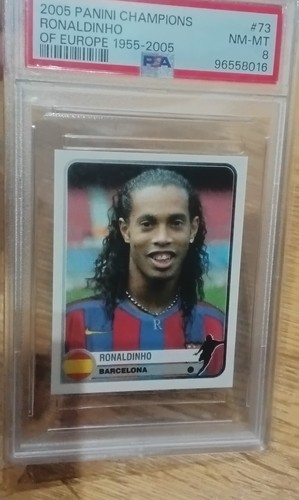 Ronaldinho 2005 panini - ronaldinho,