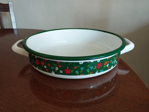 Pentola smaltata vintage - smaltata,