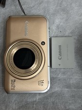 Canon PowerShot SX210 IS Viola Fotocamera Digitale Compatta Giappone Testata Funzionante