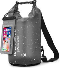 Zaino Impermeabile 10L - Sacca Stagna per Outdoor e Sport Acquatici