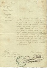 G14 - Concessione edilizia da parte del Comune di Parma a F.Mori 8.7.1850