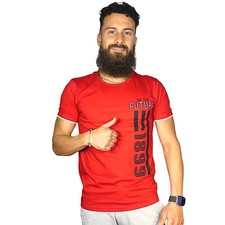 Shirt rossa uomo ragazzo - t-shirt,
