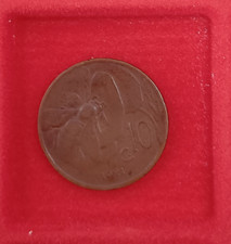 Italia regno moneta da 10 centesimi ape 1921
