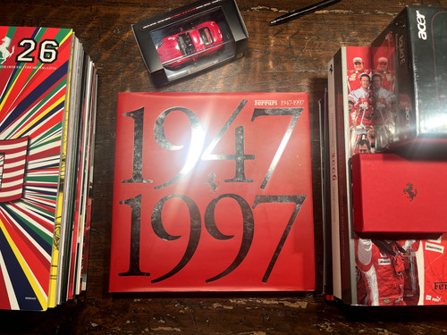 Libro firmato ferrari - libro,
