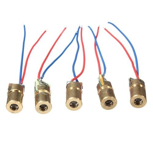 5pcs mini 650nm - 650nm, 5v
