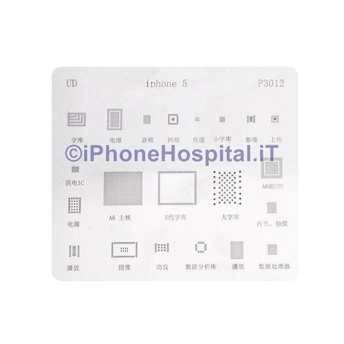 Stencil reballing bga per - bga,
