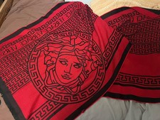 Coperta Versace Rosso/Nero -