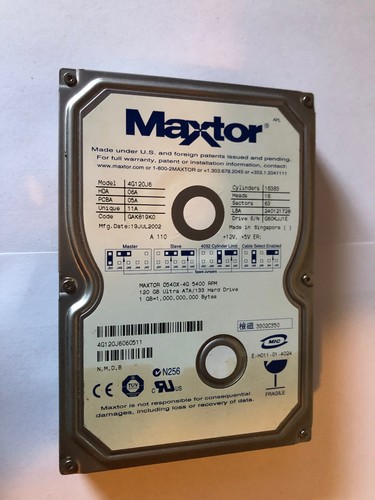Disco rigido maxtor 120 - rigido,