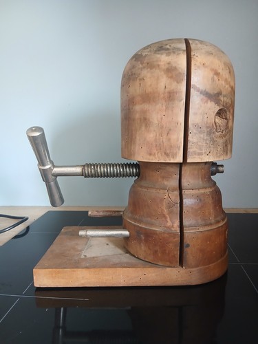 Ancien agrandisseur forme - ancien, à