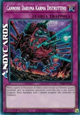 CANNONE DARUMA KARMA DISTRUTTIVO (Destructive Cannon) Segreta • RA04 IT103 • 1Ed
