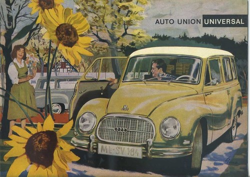 Depliant brochure auto union - auto,