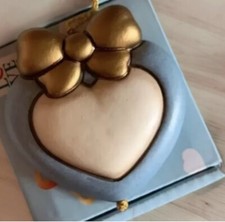 Thun Addobbo Cuore Azzurro e Oro Lovers Club. Nuono