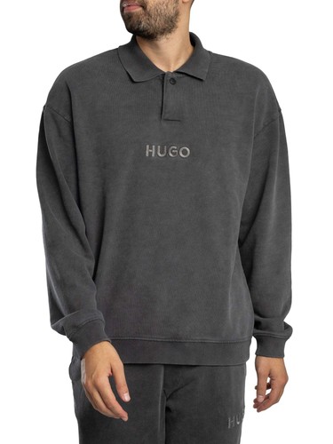 Hugo uomo felpa con - felpa, colletto